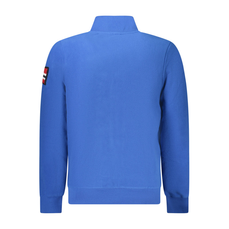SUDADERA AZUL CON CREMALLERA PARA HOMBRE NORWAY 1963