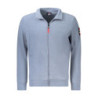NORWAY 1963 MEN'S BLUE ZIP-UP SWEATSHIRT