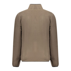 NORWAY 1963 MEN'S BROWN ZIP-UP SWEATSHIRT