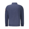 SWEAT-SHIRT ZIPPÉ BLEU POUR HOMME NORVÈGE 1963