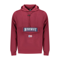 NORWAY 1963 FELPA SENZA ZIP UOMO VIOLA