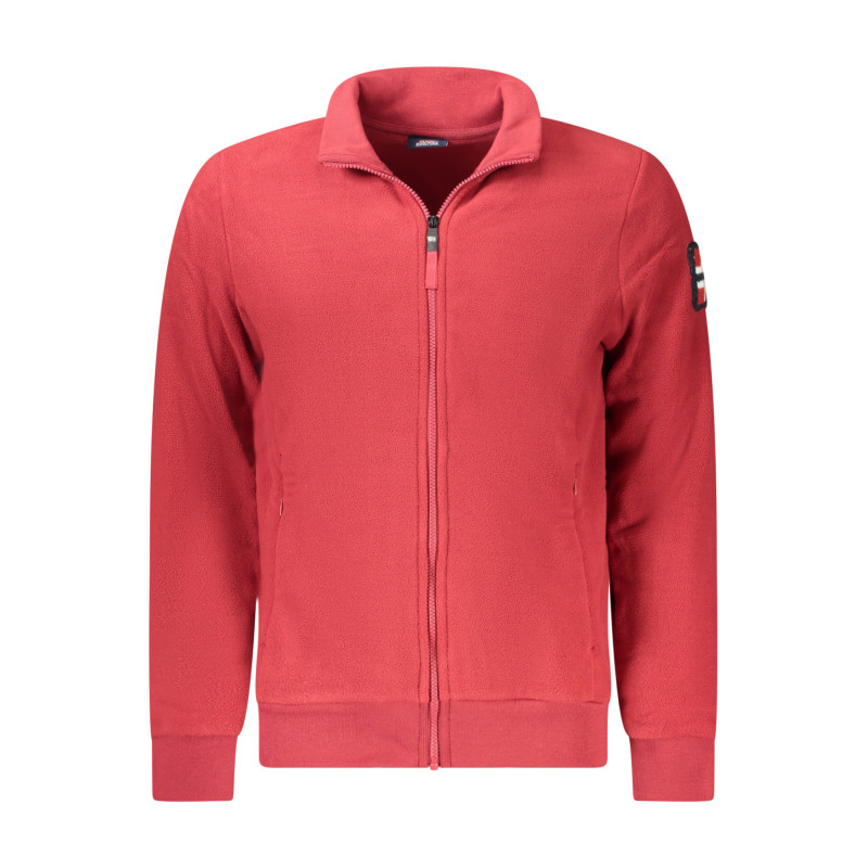 NORUEGA 1963 SUDADERA ROJA CON CREMALLERA PARA HOMBRE