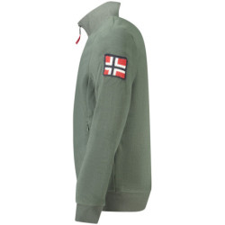 NORWAY 1963 MEN'S GREEN ZIP-UP SWEATSHIRT