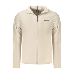 Sweat-shirt zippé beige pour homme Norvège 1963