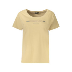 FREDDY T-SHIRT MANICHE CORTE DONNA BEIGE