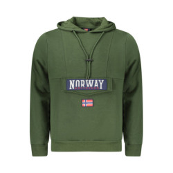 NORWEGEN 1963 HERREN-SWEATSHIRT MIT REISSVERSCHLUSS, GRÜN