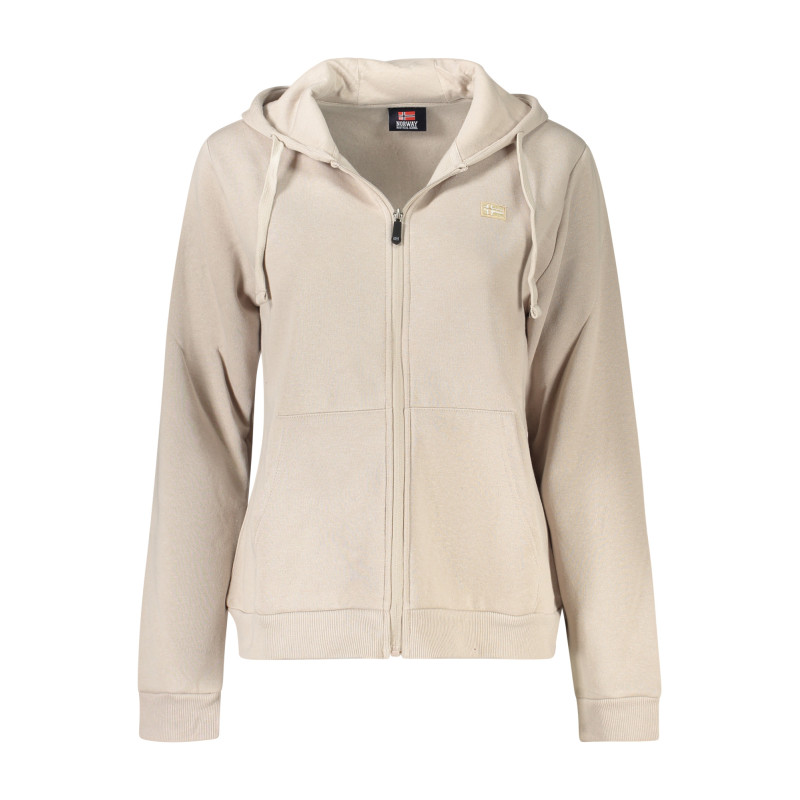SWEAT-SHIRT BEIGE À FERMETURE ÉCLAIR POUR FEMMES NORVÈGE 1963