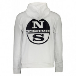 NORTH SAILS SWEATSHIRT WITHOUT ZIP MAN WHITE