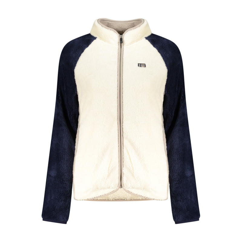 NORWAY 1963 WOMEN'S WHITE ZIP-UP SWEATSHIRT