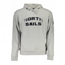 SUDADERA NORTH SAILS SIN CREMALLERA HOMBRE GRIS