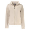 NORWAY 1963 WOMEN'S BEIGE ZIP-UP SWEATSHIRT
