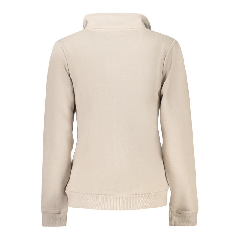 NORWAY 1963 WOMEN'S BEIGE ZIP-UP SWEATSHIRT
