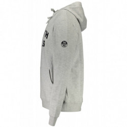 SUDADERA NORTH SAILS SIN CREMALLERA HOMBRE GRIS