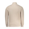 NORWAY 1963 FELPA CON ZIP UOMO BEIGE