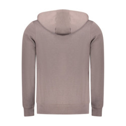 NORWAY 1963 MEN'S BROWN ZIP-UP SWEATSHIRT