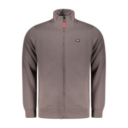 Sweat-shirt zippé marron pour homme Norvège 1963