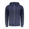 NORWAY 1963 MEN'S BLUE ZIP-UP SWEATSHIRT