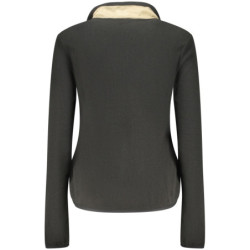 NORWEGEN 1963 SCHWARZES DAMEN-SWEATSHIRT MIT REISSVERSCHLUSS