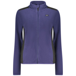 SUDADERA AZUL CON CREMALLERA PARA MUJER NORUEGA 1963