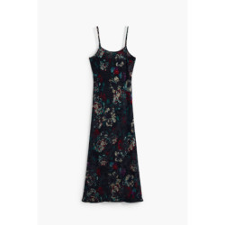 DESIGUAL ABITO LUNGO DONNA NERO