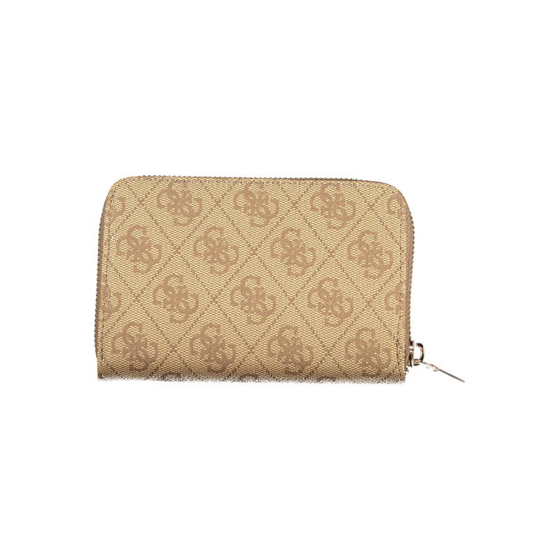 GUESS JEANS WOMEN'S BEIGE WALLET