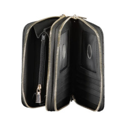 GUESS JEANS DAMEN SCHWARZE BRIEFTASCHE