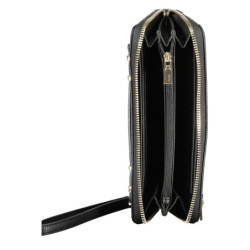 PORTEFEUILLE NOIR POUR FEMME GUESS JEANS