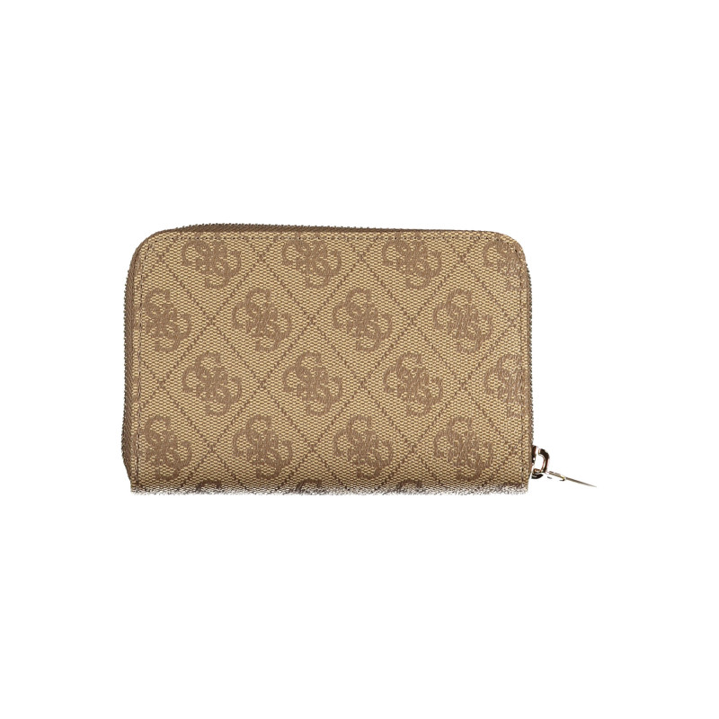 GUESS JEANS WOMEN'S BEIGE WALLET