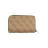 GUESS JEANS WOMEN'S BEIGE WALLET