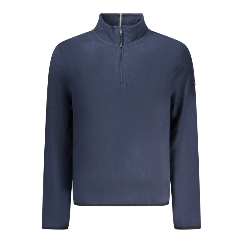 SUDADERA AZUL CON CREMALLERA PARA HOMBRE NORWAY 1963