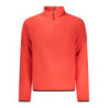 NORWAY 1963 MEN'S RED ZIP-UP SWEATSHIRT