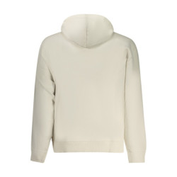 Sweat-shirt zippé pour homme Calvin Klein, beige