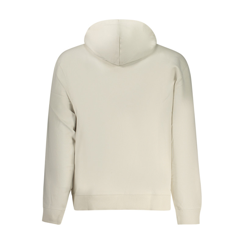CALVIN KLEIN HERREN-SWEATSHIRT MIT ZIP, BEIGE