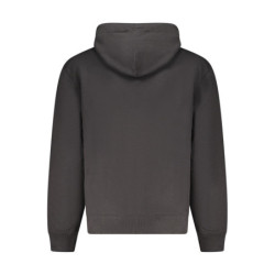 CALVIN KLEIN HERREN-SWEATSHIRT MIT REISSVERSCHLUSS SCHWARZ