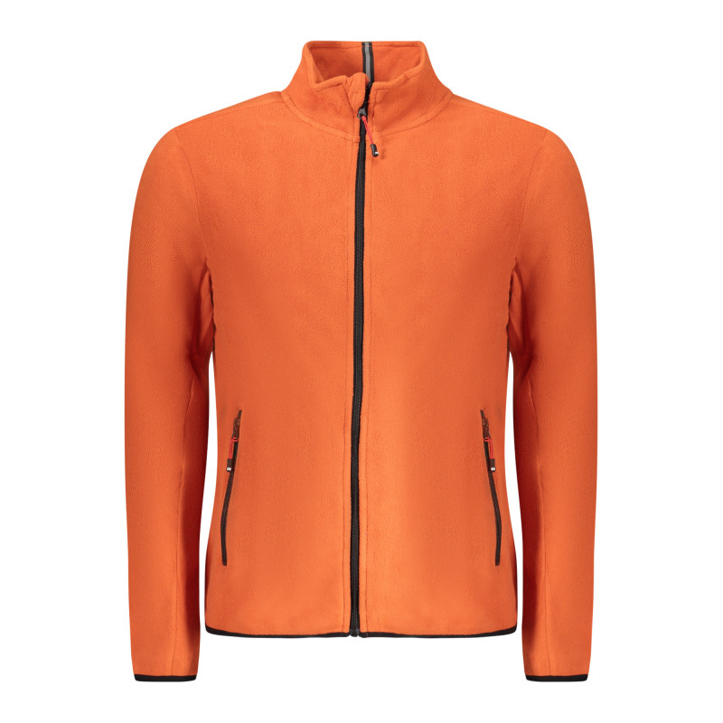 NORWAY 1963 MEN'S ORANGE ZIP-UP SWEATSHIRT