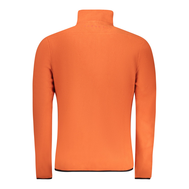 NORWAY 1963 MEN'S ORANGE ZIP-UP SWEATSHIRT