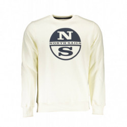 NORTH SAILS WEISSES HERREN SWEATSHIRT OHNE REISSVERSCHLUSS