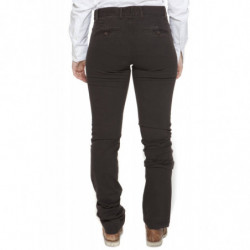 PANTALON FEMME GANT MARRON