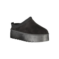 LAURA BIAGIOTTI SCHWARZE WINTER-CLOGS FÜR DAMEN