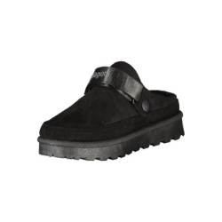 LAURA BIAGIOTTI SCHWARZE WINTER-CLOGS FÜR DAMEN