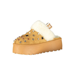 CHAUSSURES SABOTS D'HIVER POUR FEMMES LAURA BIAGIOTTI, MARRON