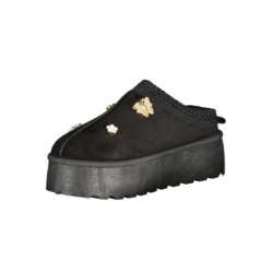 LAURA BIAGIOTTI SCHWARZE WINTER-CLOGS FÜR DAMEN
