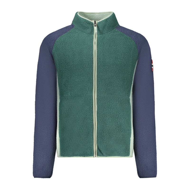 SUDADERA VERDE CON CREMALLERA PARA HOMBRE NORWAY 1963