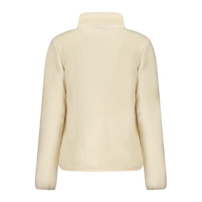 NORWEGEN 1963 WEISSES DAMEN-SWEATSHIRT MIT REISSVERSCHLUSS