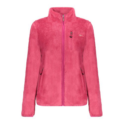 NORUEGA 1963 SUDADERA ROSA CON CREMALLERA PARA MUJER