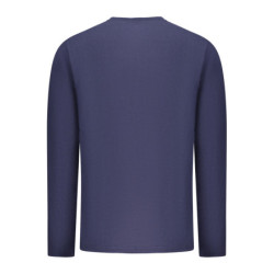 NORUEGA 1963 CAMISETA DE MANGA LARGA PARA HOMBRE AZUL