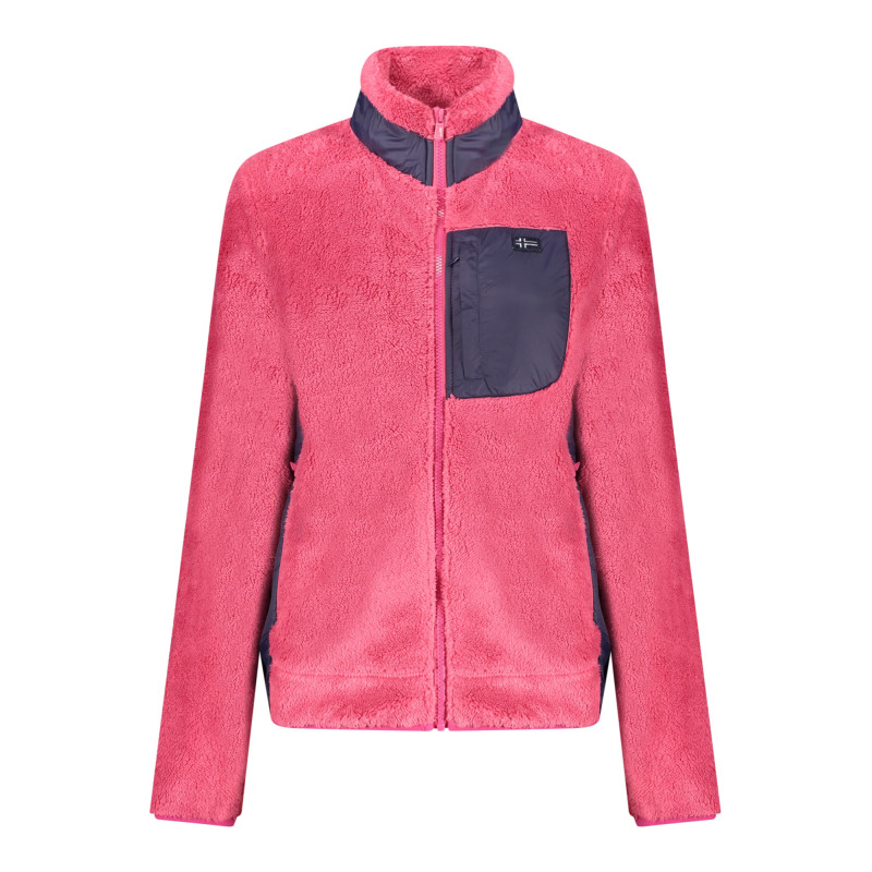 NORUEGA 1963 SUDADERA ROSA CON CREMALLERA PARA MUJER