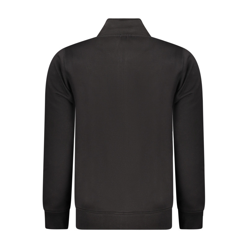 RIFLE MEN'S BLACK ZIP-UP SWEATSHIRT