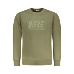 RIFLE HERREN-SWEATSHIRT MIT REISSVERSCHLUSS GRÜN