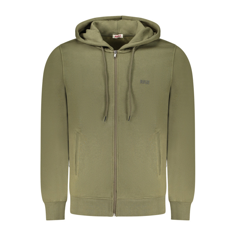 RIFLE MEN'S ZIP-UP SWEATSHIRT GREEN